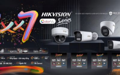 Dòng camera ip colorvu lite – giải pháp giám sát có màu 24/7